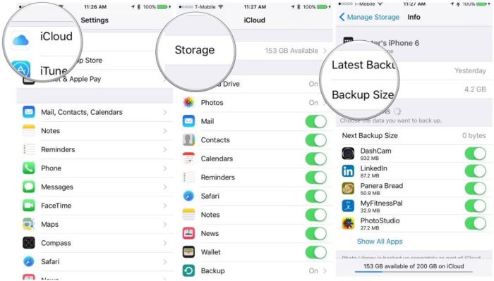 Cara membuat backup data iPhone ke iCloud