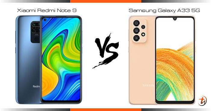Xiaomi Redmi Note 10 vs Samsung Galaxy A33 5G mana yang lebih tahan lama
